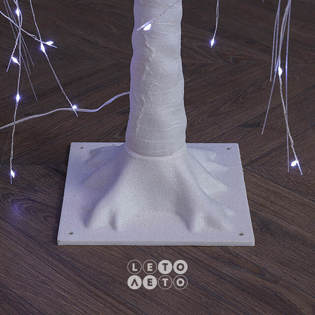 Светодиодное дерево Ива Basildon 150 см, 400 холодных белых микро LED ламп, IP44 Winter Deco