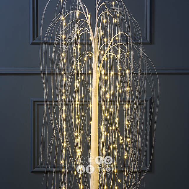 Светодиодное дерево Ива Barnsley 150 см, 220 теплых белых LED ламп, IP44 Winter Deco