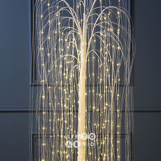 Светодиодное дерево Ива Barnsley 180 см, 432 теплых белых LED ламп, IP44 Winter Deco