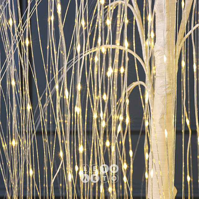 Светодиодное дерево Ива Barnsley 180 см, 432 теплых белых LED ламп, IP44 Winter Deco
