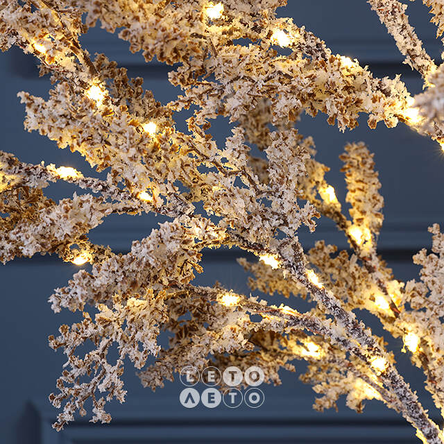 Светодиодное дерево Орешник - Warlington 150 см, 240 теплых белых LED ламп, IP44 Winter Deco