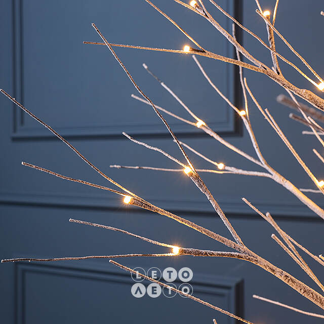 Светодиодное дерево Cuddesdon 170 см, 162 теплых белых LED ламп, IP44 Winter Deco