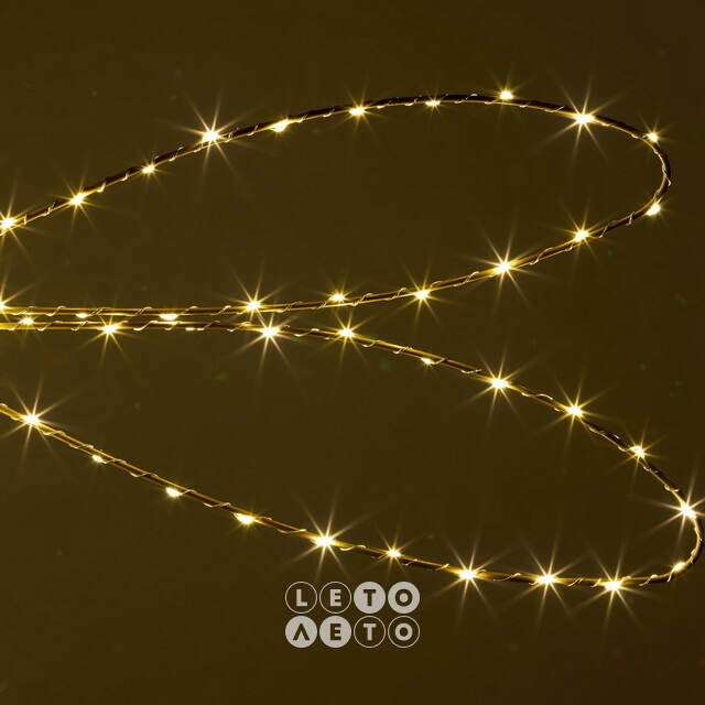 Плоское светодиодное украшение Стрекоза 80 см, 126 теплых белых LED ламп, IP44 Winter Deco