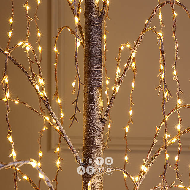Светодиодное дерево Bellshill 180 см, 320 теплых белых LED ламп, IP44 Winter Deco