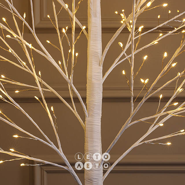 Светодиодное дерево Edinburgh 180 см, 576 теплых белых LED ламп с мерцанием, IP44 Winter Deco