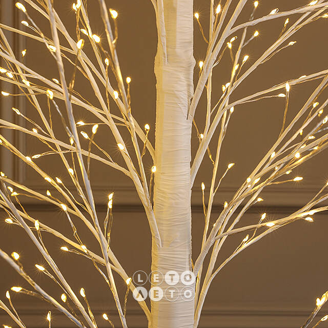 Светодиодное дерево Edinburgh 240 см, 1152 теплых белых LED ламп с мерцанием, IP44 Winter Deco