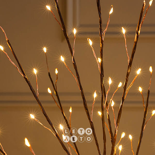 Светодиодное дерево Williton 120 см, 288 теплых белых LED ламп, IP44 Winter Deco