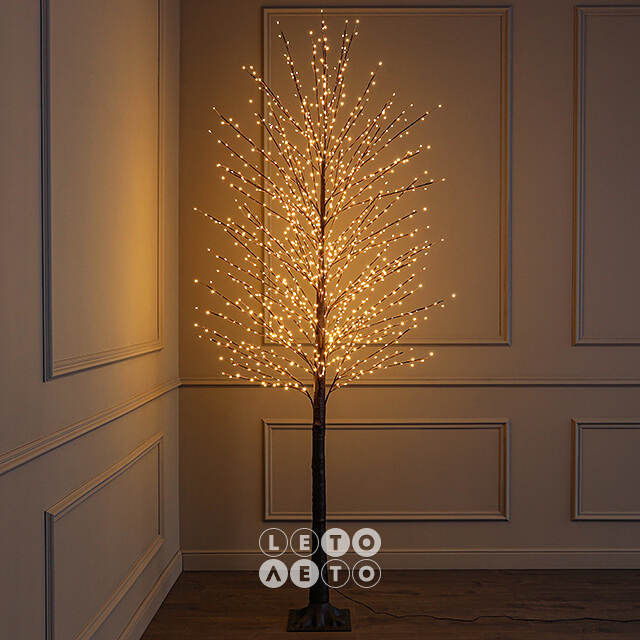 Светодиодное дерево Williton 240 см, 1152 теплых белых LED ламп, IP44 Winter Deco