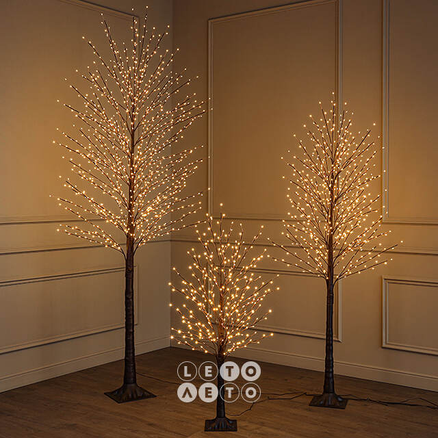 Светодиодное дерево Williton 120 см, 288 теплых белых LED ламп, IP44 Winter Deco