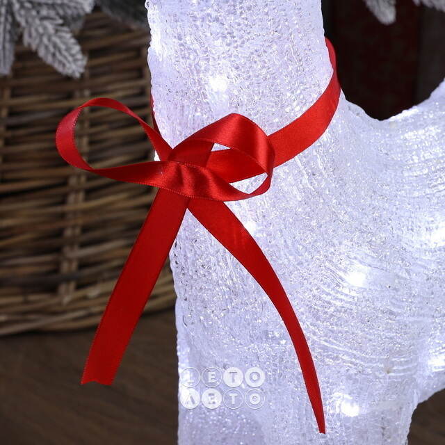Светодиодная фигура Олень Винди 64 см, 60 теплых белых LED ламп, IP44 Winter Deco