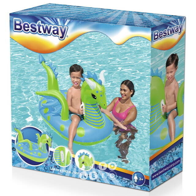 Надувная игрушка для плавания Дракон 142*134 см Bestway