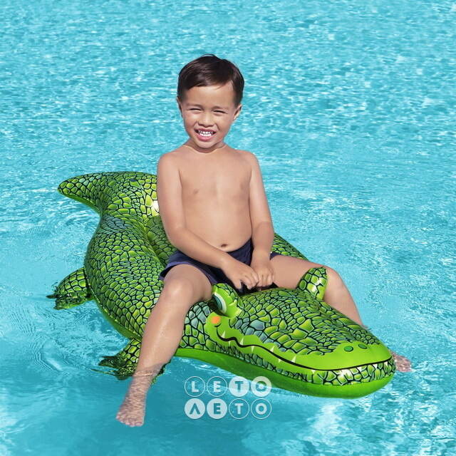 Надувная игрушка для плавания Buddy Croco 152*71 см Bestway