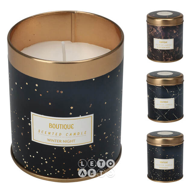 Ароматическая свеча Boutique - Winter Night 8*7 см Koopman