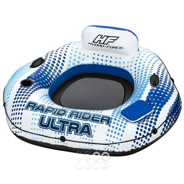 Надувное круг-кресло Rapid Rider 152*132 см, голубое Bestway