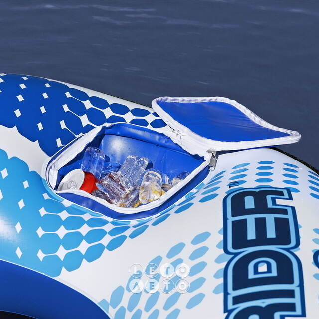 Надувное круг-кресло Rapid Rider 152*132 см, голубое Bestway
