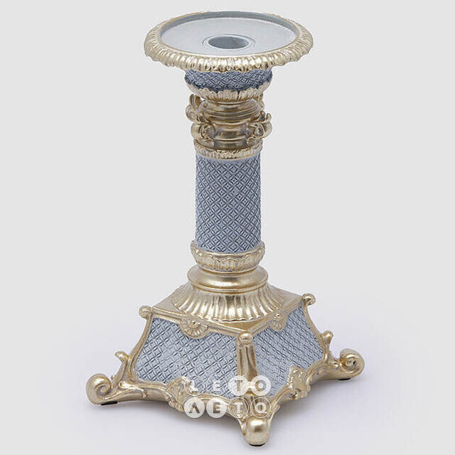 Декоративный подсвечник Portacandela Rococo 23 см EDG
