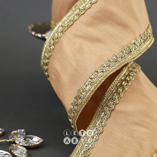 Декоративная лента Inca Gold: Classico 500*10 см Kaemingk