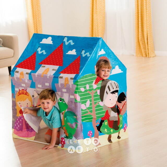 Игровой домик Рыцарский замок 107*95*75 см INTEX