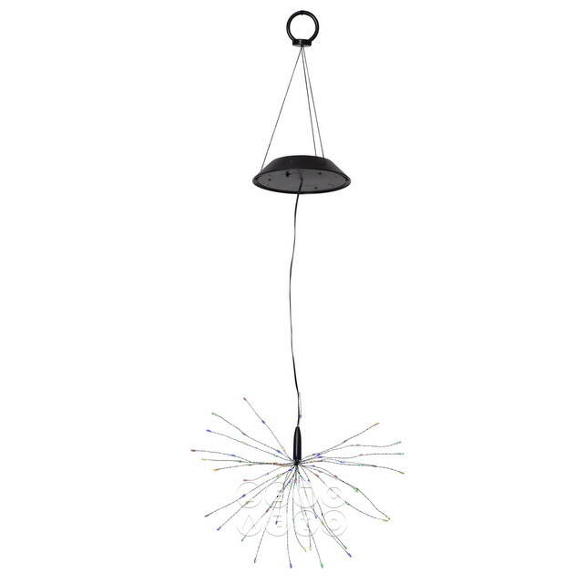 Подвесной садовый светильник Solar Glory Firework 50*26 см, 90 разноцветных LED ламп, на солнечной батарее, IP44 Star Trading