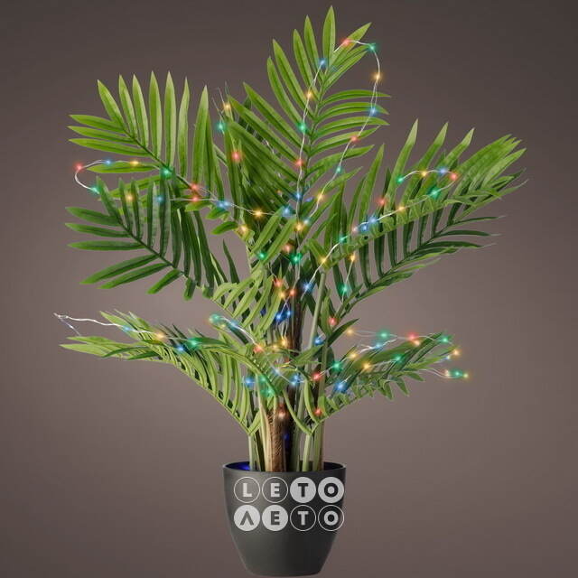 Светодиодная гирлянда для букета Flower Light 1 м, 160 разноцветных микро LED ламп Kaemingk