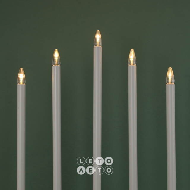 Декоративный светильник Dinelli Vita 64*38 см, 5 теплых белых LED ламп, таймер, на батарейках Kaemingk