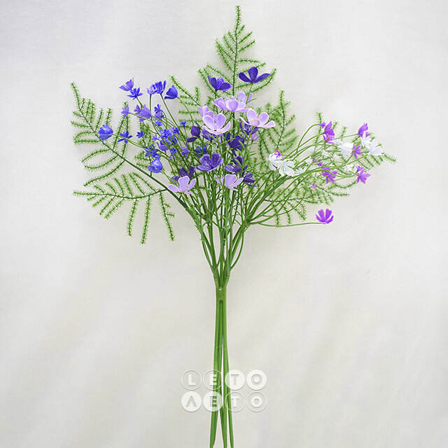 Искусственный букет Wild Flowers - Дыхание Августа 43 см Summer Deco