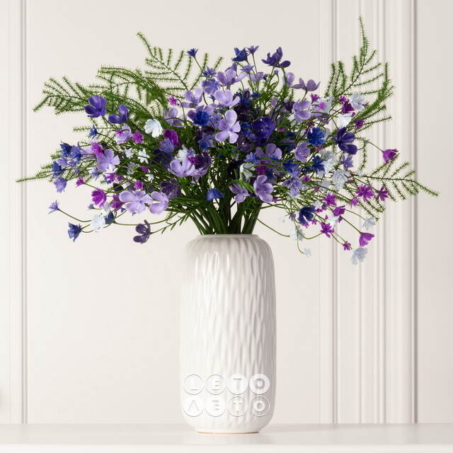 Искусственный букет Wild Flowers - Дыхание Августа 43 см Summer Deco