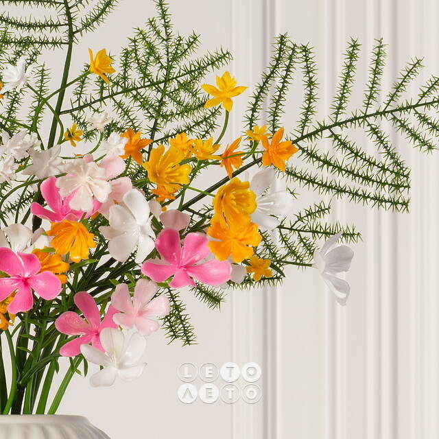 Искусственный букет Wild Flowers - Рассвет Красоты 43 см Summer Deco