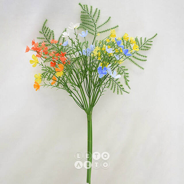 Искусственный букет Wild Flowers - Светлые Мечты 43 см Summer Deco