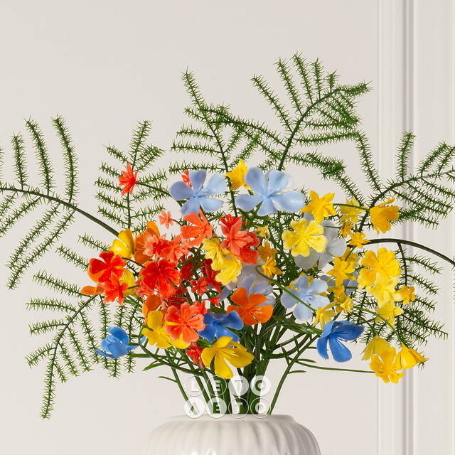 Искусственный букет Wild Flowers - Светлые Мечты 43 см Summer Deco