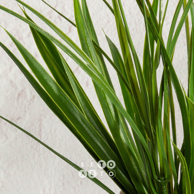 Искусственный цветок в горшке Таллинум 51 см сиреневый Summer Deco