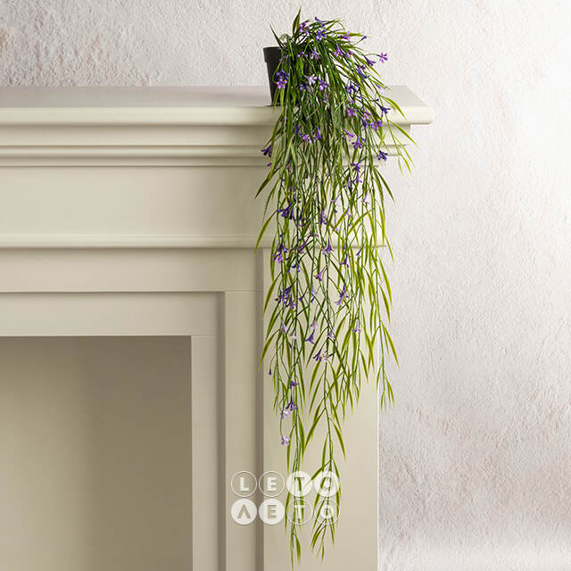 Подвесной искусственный цветок Pateley Bridge 69 см, фиолетовый Summer Deco
