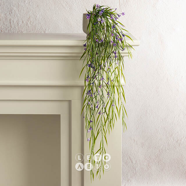 Подвесной искусственный цветок Pateley Bridge 69 см, фиолетовый Summer Deco