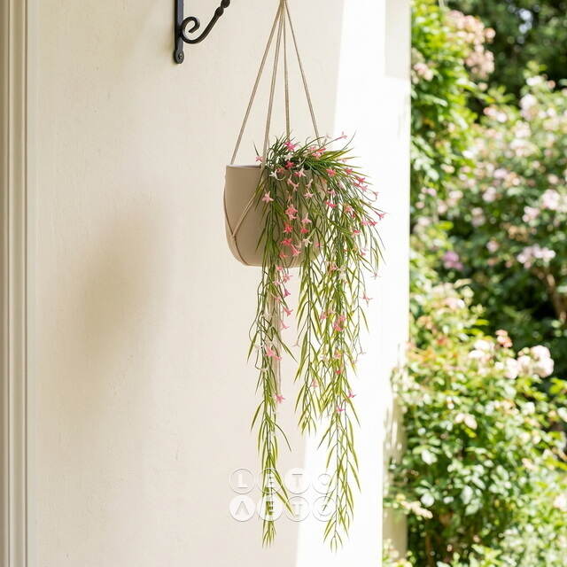 Подвесной искусственный цветок Патели-Бридж 69 см, розовый Summer Deco