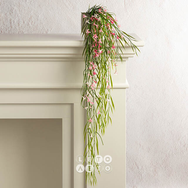 Подвесной искусственный цветок Pateley Bridge 69 см, розовый Summer Deco