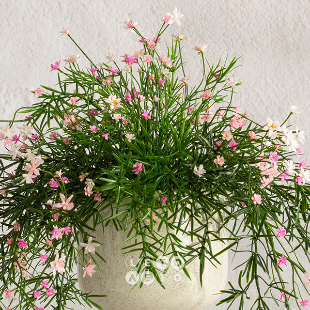 Подвесной искусственный цветок Midleton Stone 43 см, розовый Summer Deco