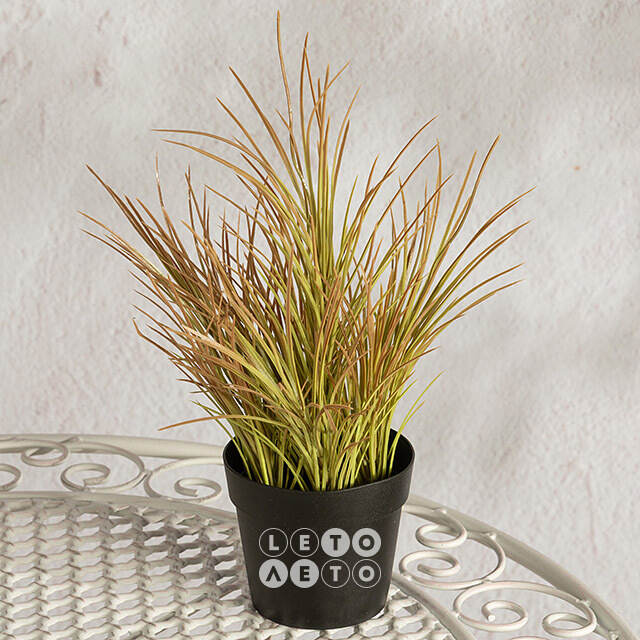 Искусственное растение в горшке Акорус - Braunton 26 см Summer Deco