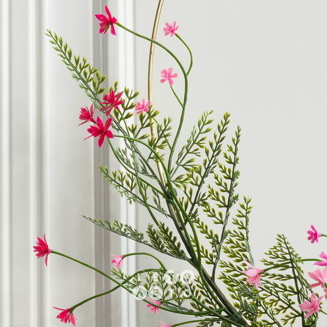 Венок декоративный Nairn - Цветочный Спектакль 41 см Summer Deco
