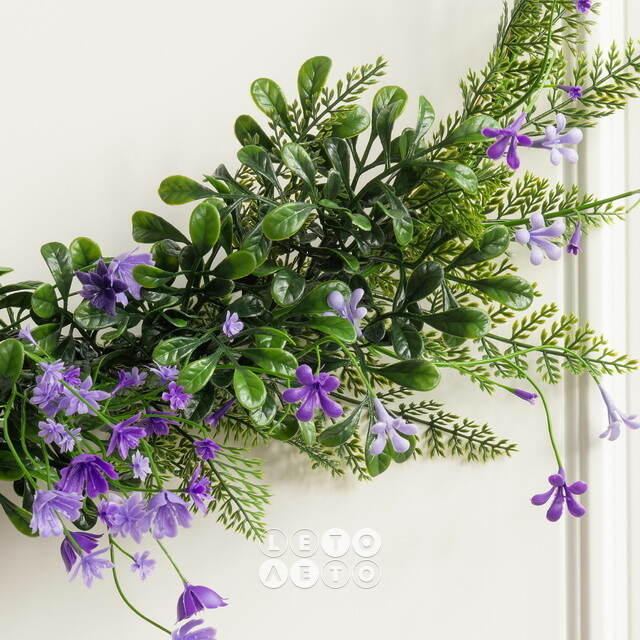 Венок декоративный Nairn - Цветочные Иллюзии 41 см Summer Deco