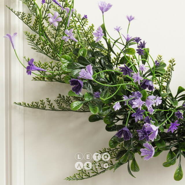 Венок декоративный Nairn - Цветочные Иллюзии 41 см Summer Deco