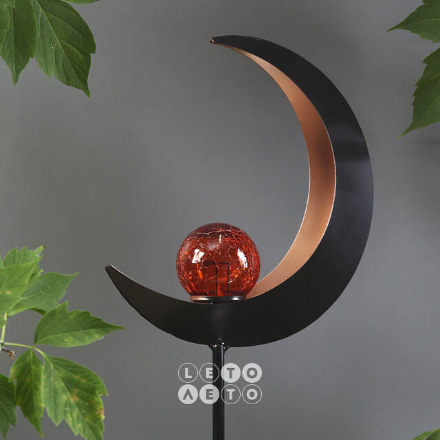Садовый светильник на солнечной батарее Solar - Fire Moon 93 см, IP44 Koopman