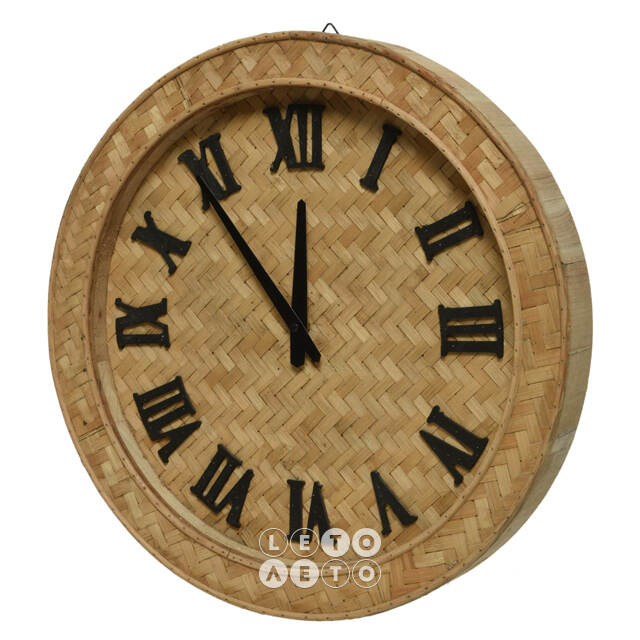Настенные часы Bamboo 45 см Kaemingk