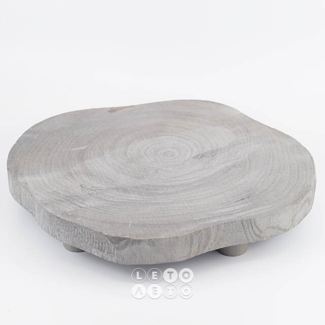Деревянный поднос Paulownia 40 см Kaemingk