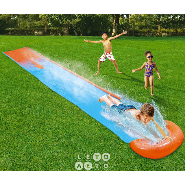 Водная дорожка для скольжения Single Slide 488 см Bestway