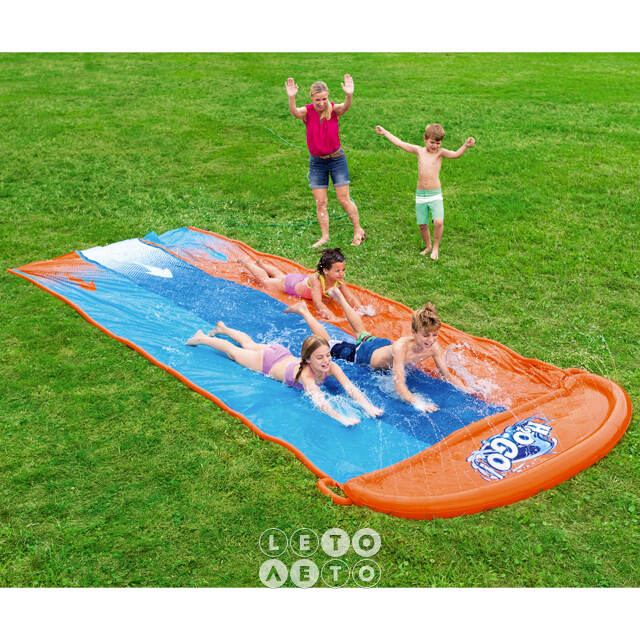 Водная дорожка для скольжения Triple Slide 488 см Bestway
