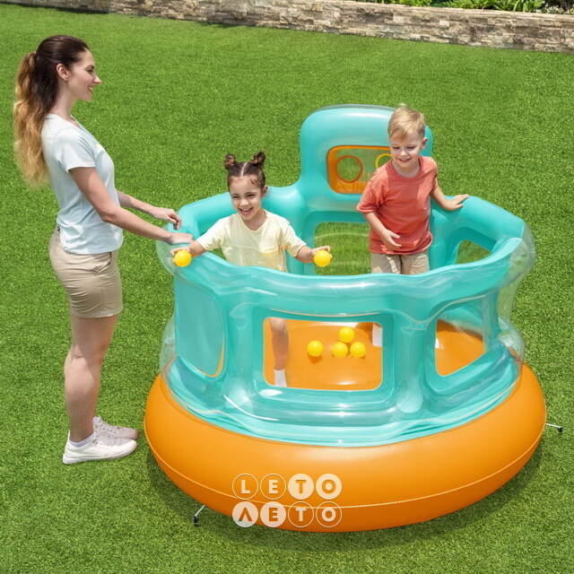 Детский надувной батут Funny Balls 152*117 см Bestway