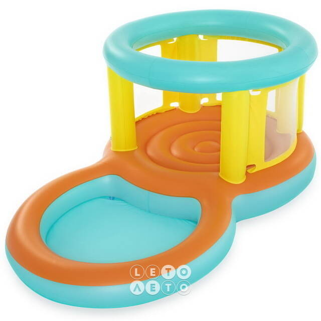 Водный игровой центр Aqua Jumper 239*142*102 см с батутом, клапан Bestway