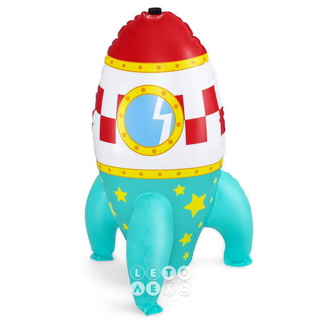 Надувная игрушка с фонтаном Ракета 102*64 см Bestway