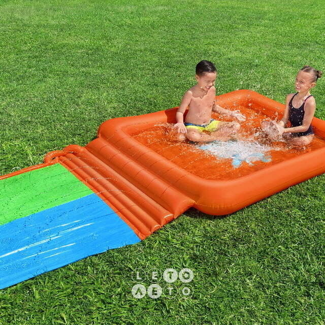 Водная дорожка для скольжения Super Splash - Double Slide 531 см Bestway
