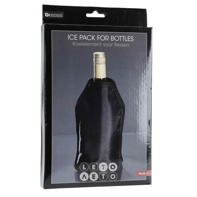 Рубашка для охлаждения вина Black Ice 23*15 см Koopman